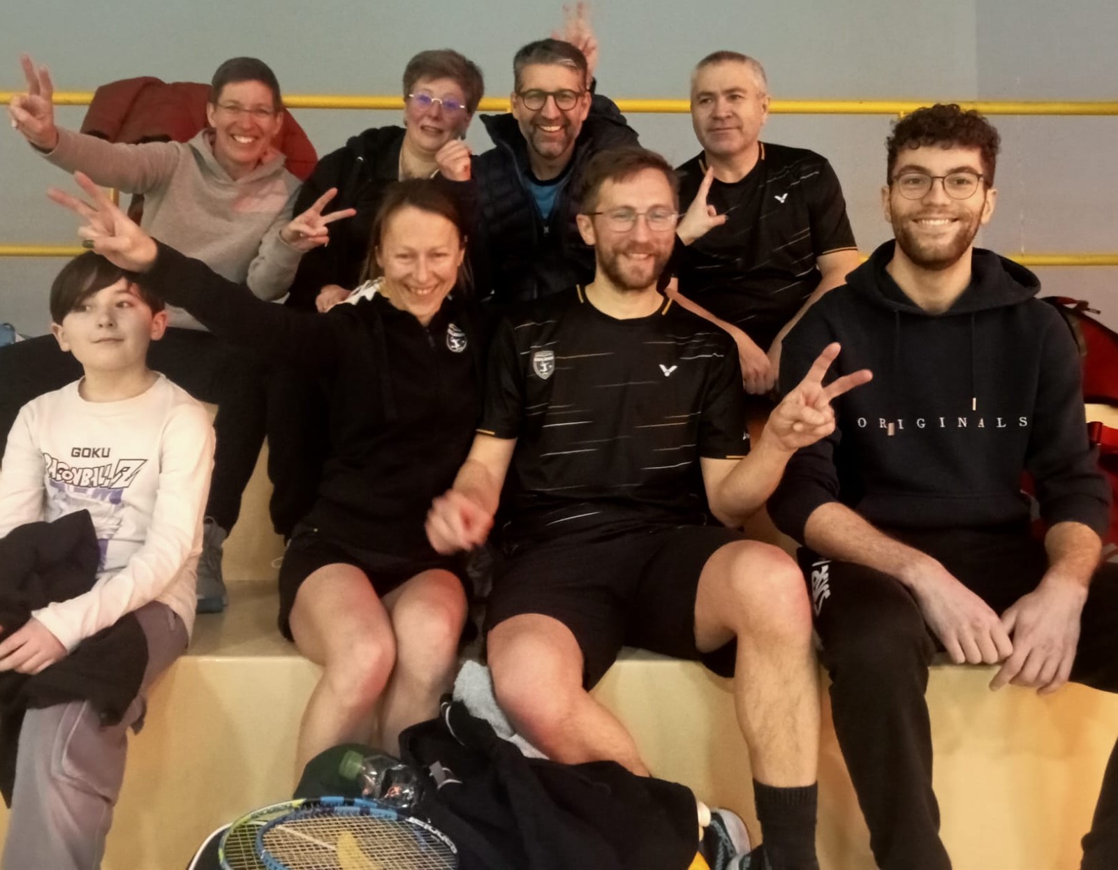 Photo de l'équipe D2 - Vue 1